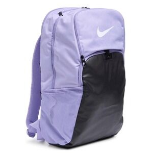 Nike BRASILIA Backpack XL Backpack Lilac Purple Black School Gym Bag DM3975‎ 533